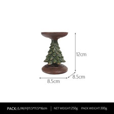 Christmas Tree Candle Holder Christmas Candlestick Household Festive Atmosphere picture