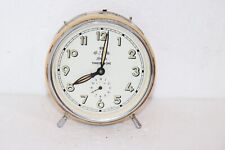Rare Vintage WeHrle Three In One Germany Alarm Clock Distinctive color. picture