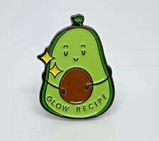 Avocado Glow Recipe Vintage Enamel Pin picture