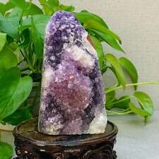 1040g Natural Amethyst Geode Mineral Specimen Crystal Quartz Energy Decoration picture