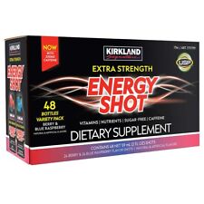 Kirkland Signature Extra Strength Energy Shot, 48 Bottles, 2 Oz Each Sugar Free picture