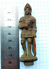 Antique Personalized Seal Knight Late 19th century Tsarism Rare Old Figurine picture