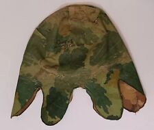 US Vietnam Mitchell Pattern Reversible Camouflage M1 Helmet Cover Writing On It picture