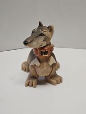 Vintage Artesania Rinconada Doberman Dog Figurine #111 Uruguay Stoneware Pottery picture