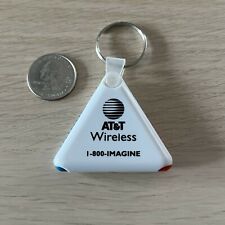 AT&T Wireless Telephone Hidden Pens Keychain Key Ring #43037 picture