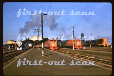 R DUPLICATE SLIDE - Southern Pacific SP Daylight PA Passenger Line-up SF CA picture
