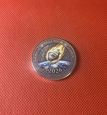 Artemis II Pacific Ocean Splashdown NASA Coin 2026 Astronauts & Space Travel picture