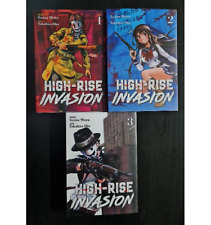 Manga High-Rise Invasion Volume 1-3 English Version Comic Complete Loose Set picture