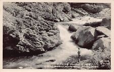 RPPC Townsend TN Trout Fishing Little River Great Smoky Mt Photo Postcard T2 picture