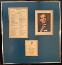 Prince Phillip Framed Photo Toronto  Canada Jubilee Dinner  1979 picture