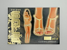 CLAUDIA JONES 2021 Benchwarmer Gold Edition GOLDEN SOLE Gold Foil 04/10 picture