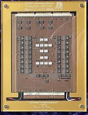 Cray-1 SuperComputer Board Memory ( Both Sides Double the Memory ) Gold Only. picture