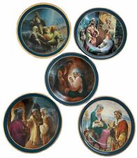 NEW Story of Christmas Vintage Collector Plates LOT OF 5 Royal Windsor 1985 picture
