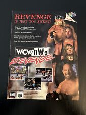 WCW NWO Revenge 1998 Nintendo N64 Print Promo Ad Approximately 8”x10.5” Hogan picture