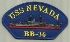 USS NEVADA BB-36 U.S.NAVY PATCH BATTLESHIP WWII SAILOR SOLDIER USA OCEAN BOAT picture