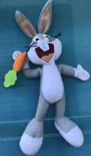 warner brothers bugs bunny plush With Carrot 🥕 8+ Inch Small Rabbit picture