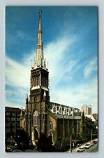 Toronto Ontario, 1848 St. Michael's Cathedral Bell Tower Vintage Canada Postcard picture