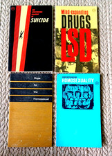 Lot of 4 1960s, DRUGS LSD, SUICIDE, HOMOSEXUALITY, Vtg Info Booklets & Brochures picture