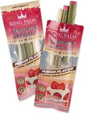 King Palm | Mini | Strawberry Shortcake | Prerolled Palm Leafs | 2 Pack, 4 Rolls picture