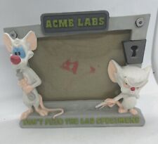 PINKY AND THE BRAIN 1996 Acme Labs Don’t Feed The Lab Specimens Picture Frame picture