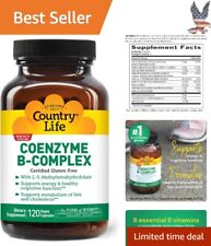 Premium Advanced Coenzyme B-Complex Vitamin - Vitality Support - 120 ct picture