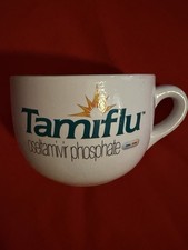 Tamiflu Pharmaceutical Medical Advertising Jumbo Coffee Mug/Bowl 24 oz picture