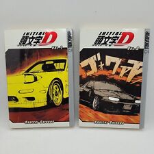 Tokyopop Initial D Manga Vol. 1 & 2 Rare Out of Print Authentic US Seller picture