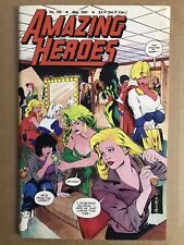 Amazing Heroes #190 First Printing Original 1991 Comic  Adam Hughes Art picture
