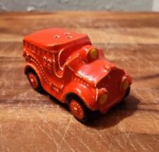 Vintage 1989 Fire Engine ceramic pepper shaker 3