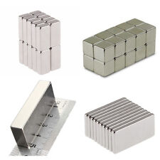 50 100 Pcs Magnets Block Cube Rare Earth Neodymium Magnetic N50 N48 N52 ALL Size picture