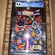 DC vs Marvel #4 1996 9.8 CGC Newsstand W/P '1st App... ACCESS' picture