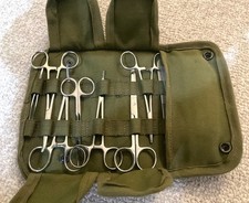 Vintage 1980’s  US Military Surgical Instrument Kit Minor Field Surgery picture