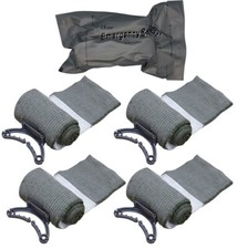 Endure Military First Aid Bandage, 5 Pack Israeli Style Battle Wound Dressing picture