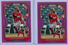 2021 Prizm JONATHAN INDIA #26 Purple RC - 2x LOT Invest Reds - PERFECT picture