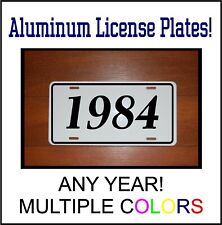 1984 LICENSE PLATE CAMARO MUSTANG CORVETTE 442 CHEVELLE GTO TRANS AM YEAR picture