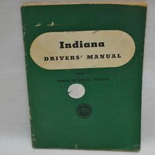 1945 Vintage Indiana Driver's License Manual Booklet Hand Turn and Stop Signals picture
