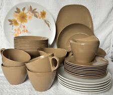 Vintage May Fair Melmac Dinnerware Set Of 47 Natural Beauty Royalon Fall Colors picture