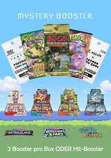 Pokemon Mystery Booster - 2 Boosters Per Box Guaranteed EN, JP and DE picture
