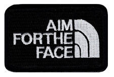 Aim for the Face Embroidered Hook Fastener patch (3.0 x 2.0 MTA1) picture