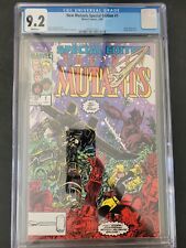 THE NEW MUTANTS SPECIAL EDITION #1 CGC 9.2 GRADED 1985 AMAZING ART ADAMS COVER picture