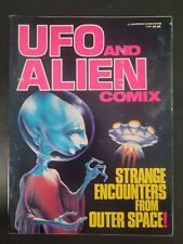 UFO AND ALIEN COMIX MAGAZINE #1 1977 WARREN PUBLISHING BW PREMIERE CLASSIC picture