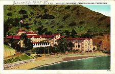 1928 Hotel St Catherine in Catalina Island California Vintage Postcard picture