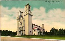 Vintage Postcard- St. Cecilia's Cathedral, Omaha, NE. picture