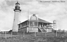 The Lighthouse Fernandina Florida FL Reprint Postcard picture