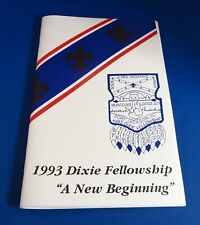 1993 DIXIE FELLOWSHIP Participants Book - 54 Pages - Muscogee OA Lodge 221 HOST picture
