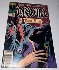 The Wedding Of Dracula #1 Comic Book (1992 Marvel) Blade Deacon Frost VF/NM picture
