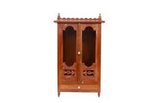 Jali Temple Worship Holy Engraving Royal Solid Natural  Long House Wood Handmade picture