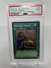2002 Yu-Gi-Oh MRL Magic Ruler 1st Edition #033 Upstart Goblin PSA 9 Near Mint picture