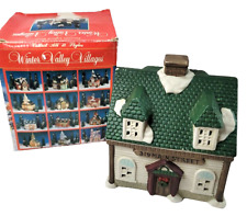 Winter Valley Villages Christmas House 319 Main Street House w/ box VTG 1994  picture
