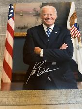 President Joe Biden Sign 8x10 Photo With COA picture